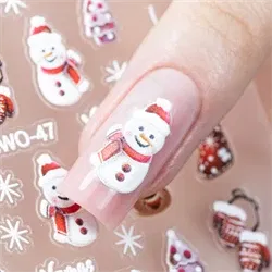 Julemotiver klistermærker, SW0-47, CNB